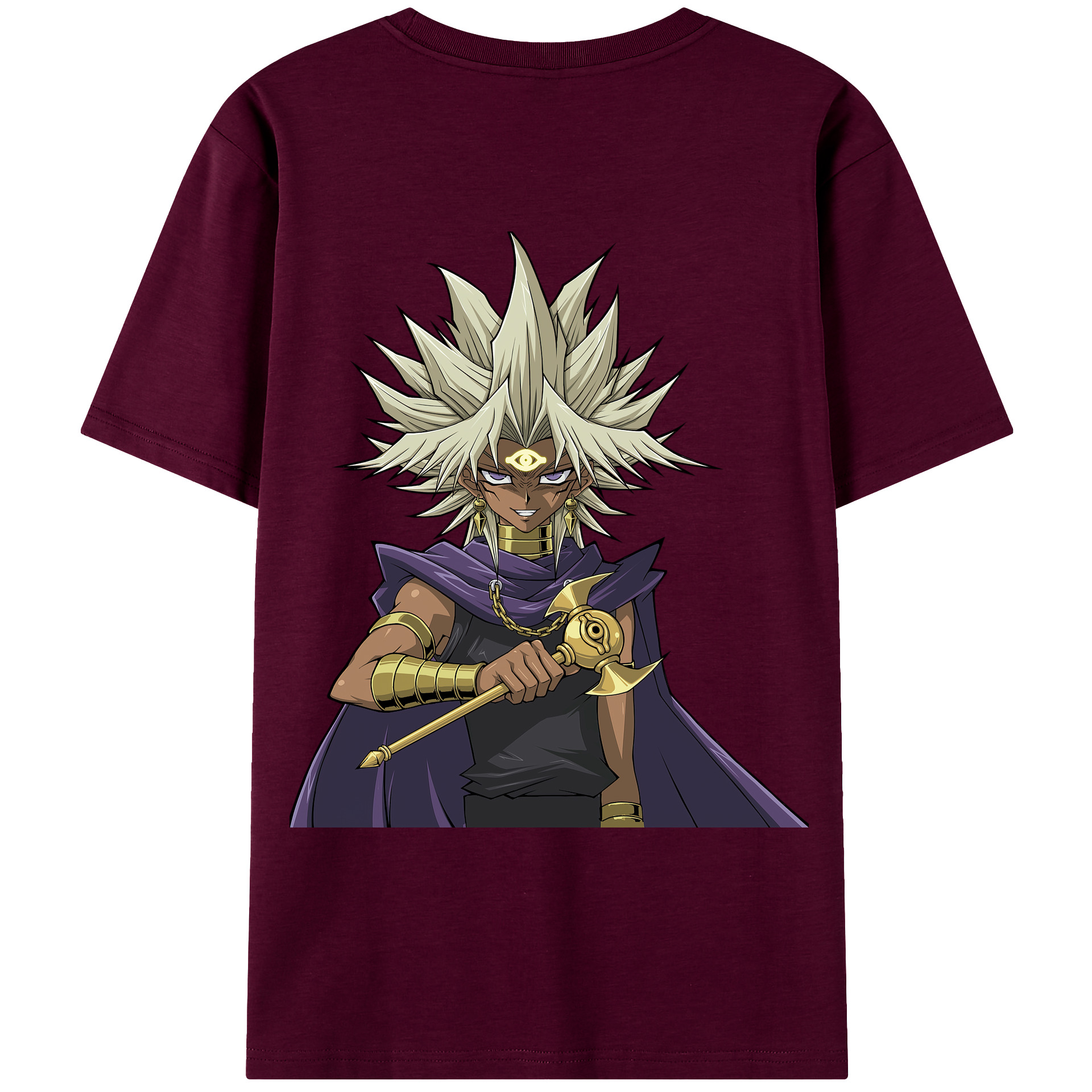 （画像用） 遊☆戯☆王 Yu-Gi-Oh! レディース半袖Tシャツ(バックプリント)